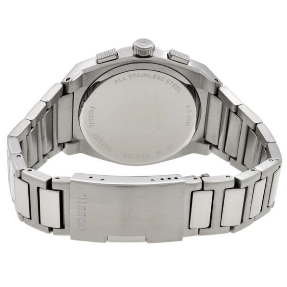 NWT Authentic Fossil Everett Chronograph Quartz Grey Dial Men's Watch - Picture 3 of 3